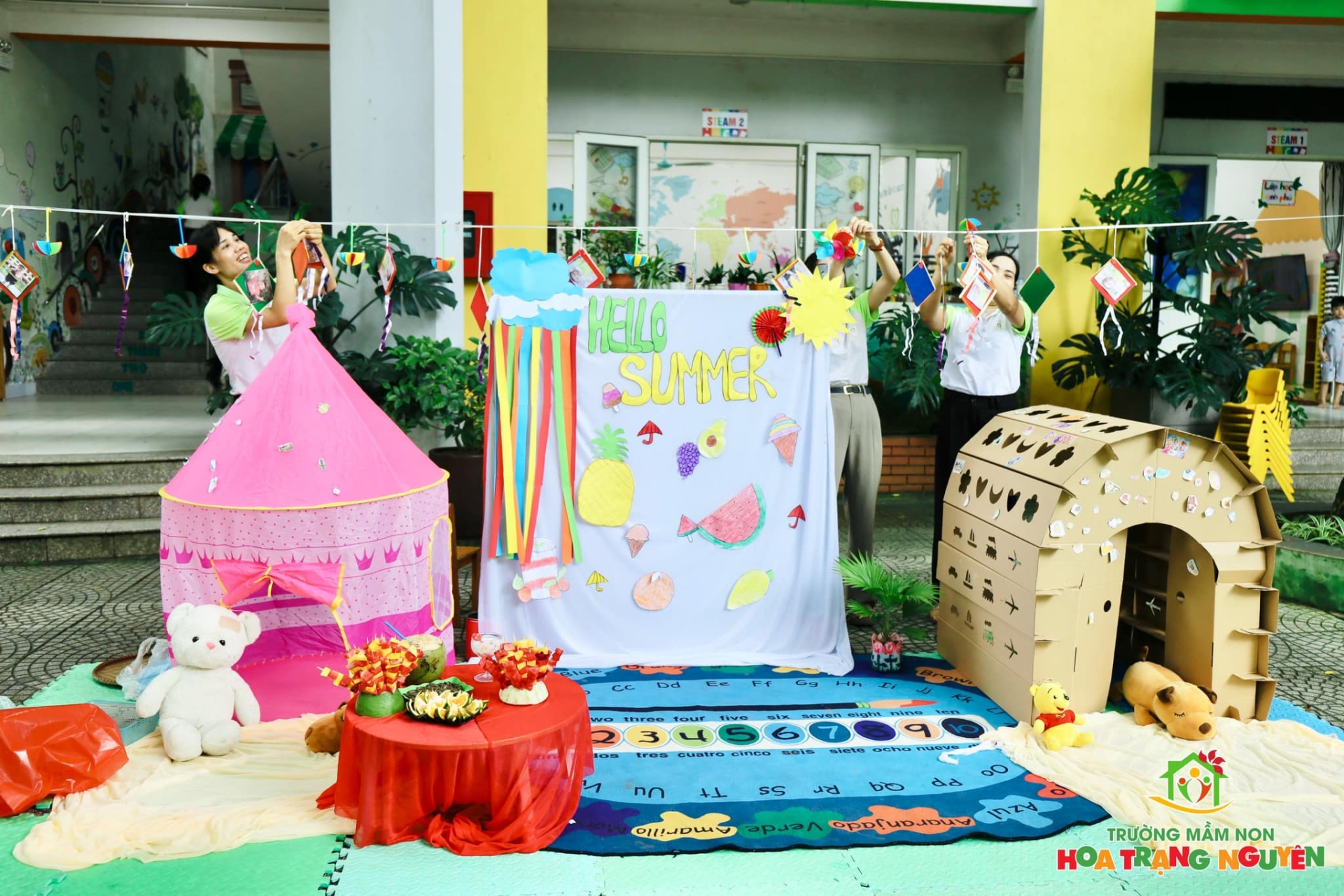 Sôi động, rộn ràng các hoạt động Tổng kết dự án